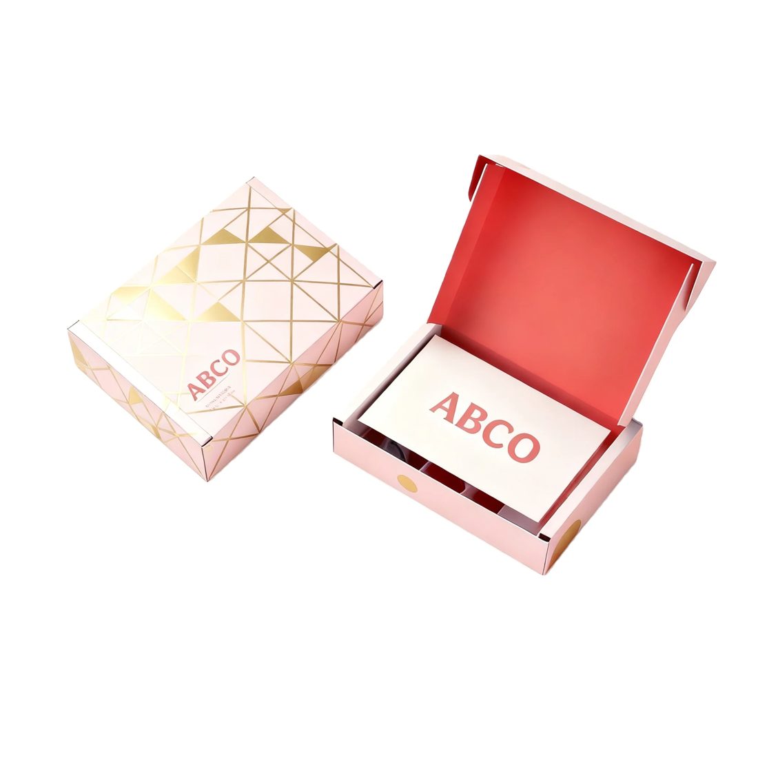 Custom Logo Printed Self Erecting Cardboard Mailer Box