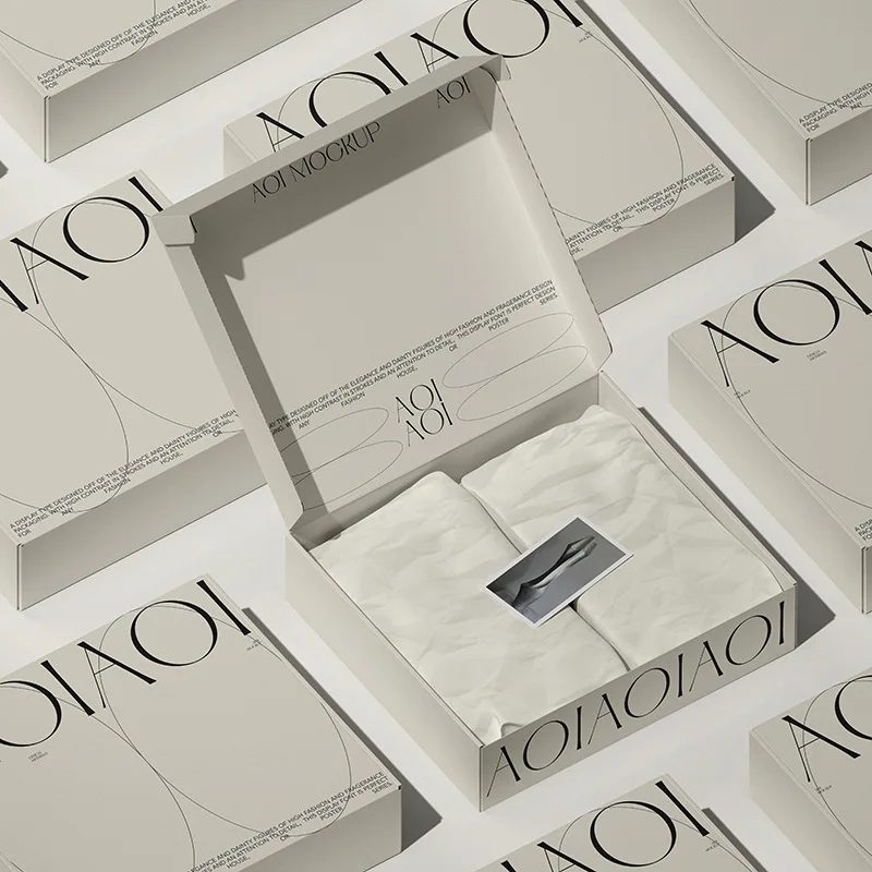 Custom Logo Printed Corrugated Paper Boxes