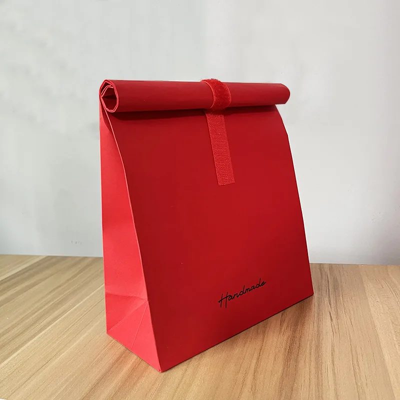 Custom Printed Logo Mini Kraft Paper Bags