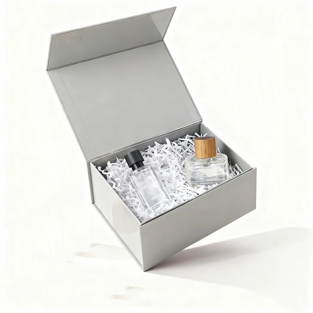 Custom Silver Folding Paper Boxes