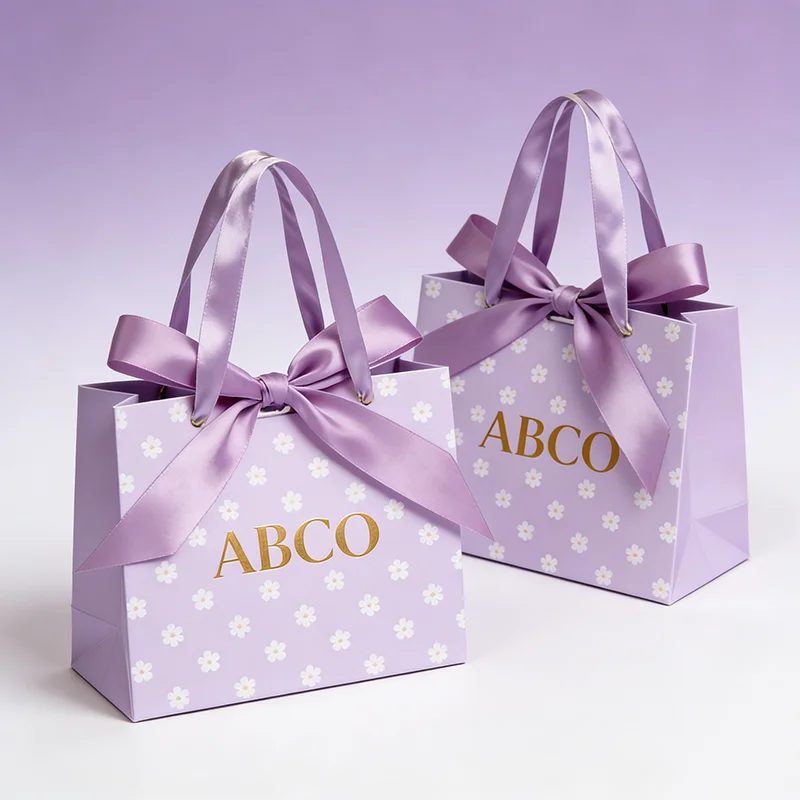 Custom Kraft Paper Shopping Gift Bags