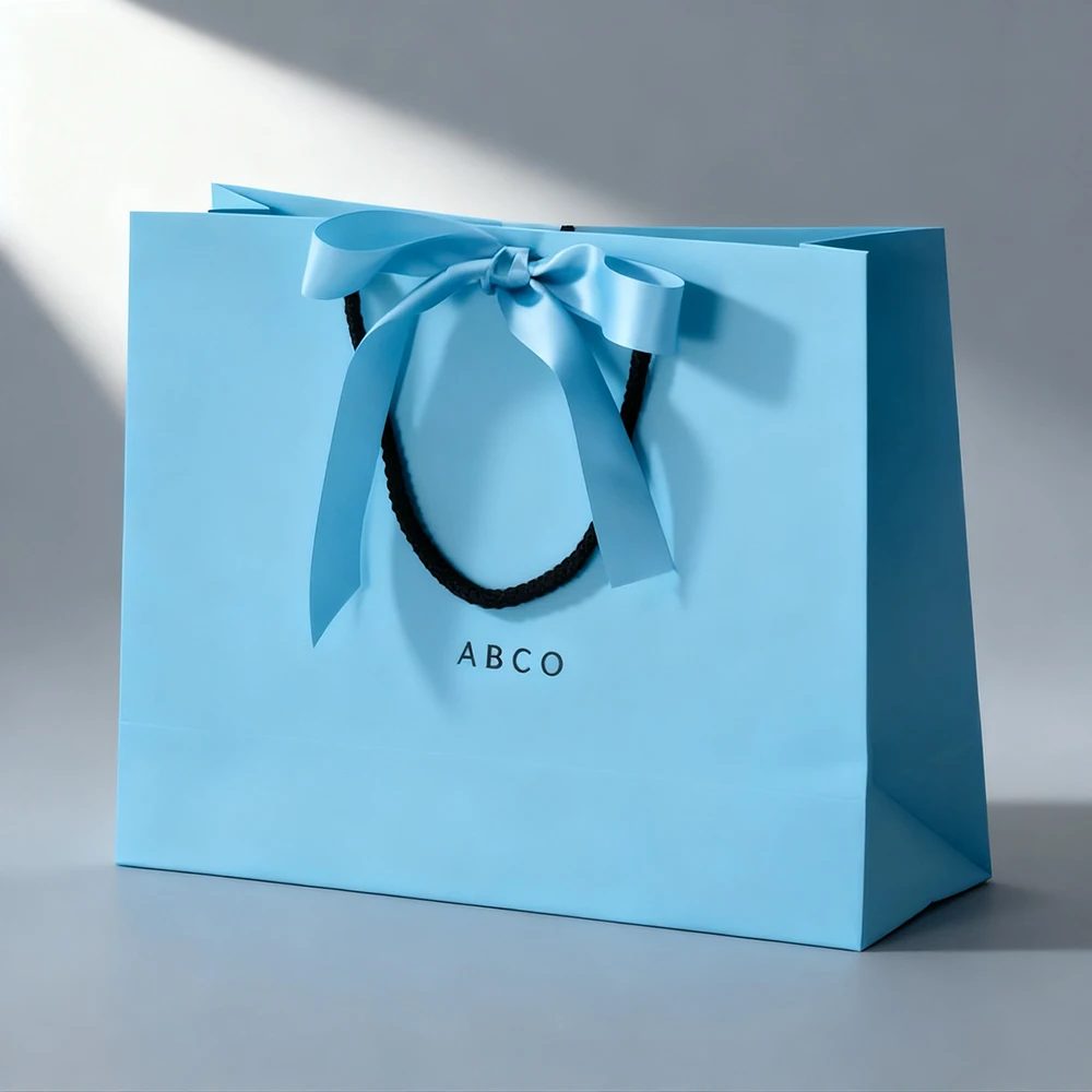 Luxury Custom Logo Art Paper Bags