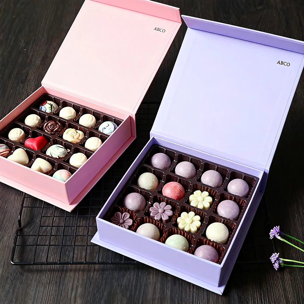 Luxury Book-shape Rectangle Cardboard Chocolate Gift Box