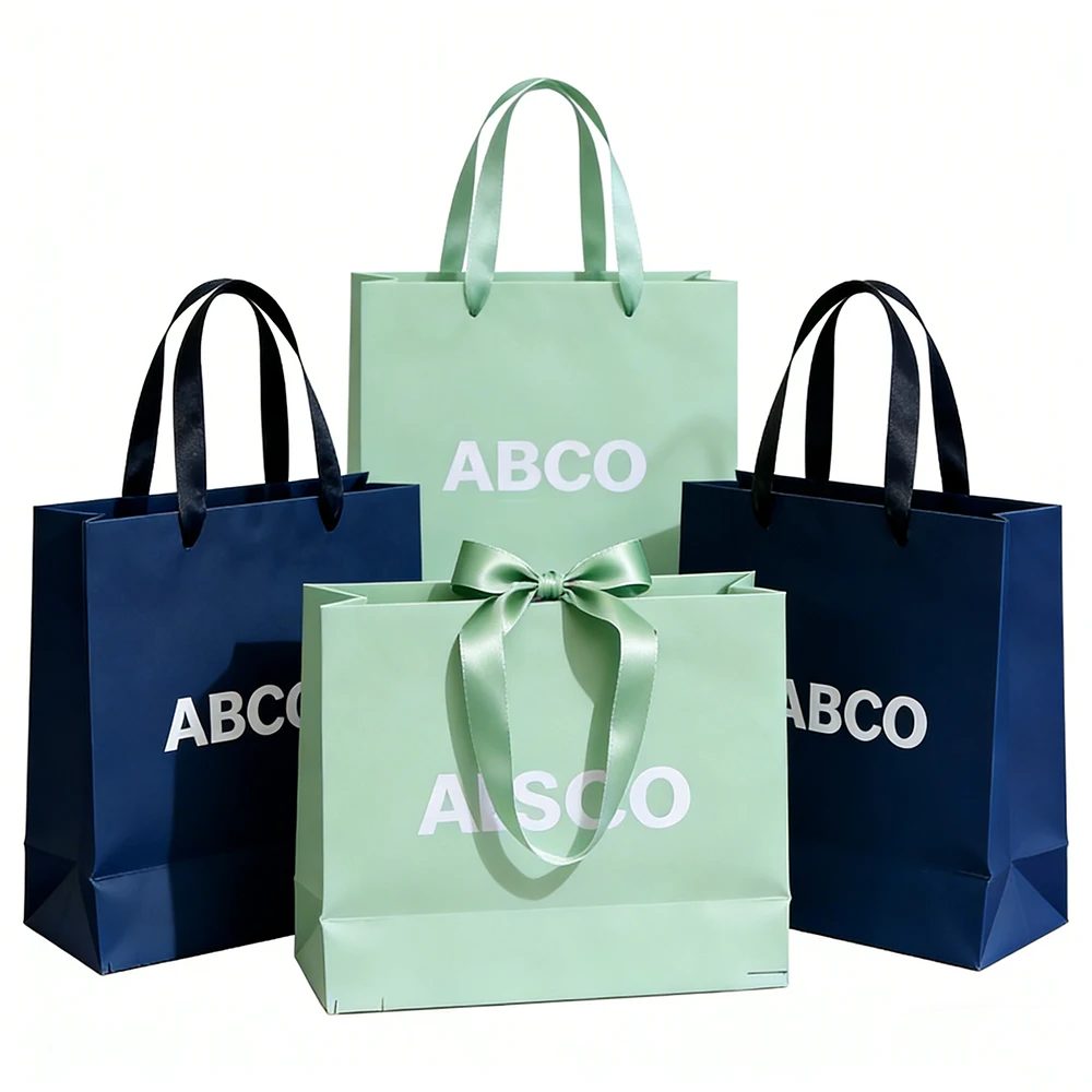 Kraft Paper Bags Printed Logo Gift Paper For Crafts Perfume