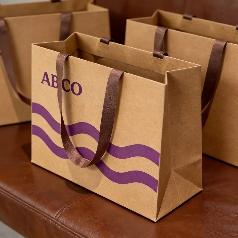Luxury Brown Kraft Paper Bag