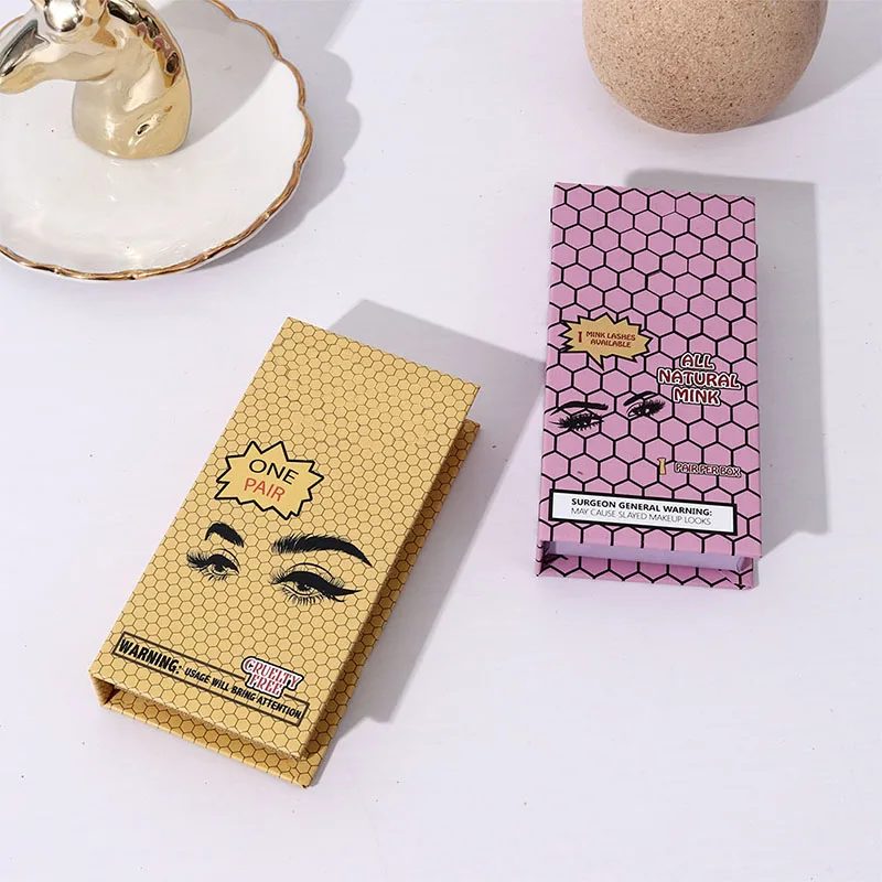 Luxury Eyelash Kit Packaging Box Custom Logo Empty Strip Box
