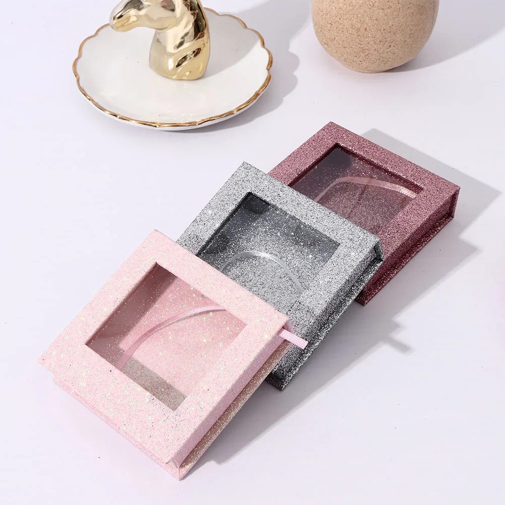 Private Label Lashes Case Cardboard Magnetic Pink Paper Lash Boxes