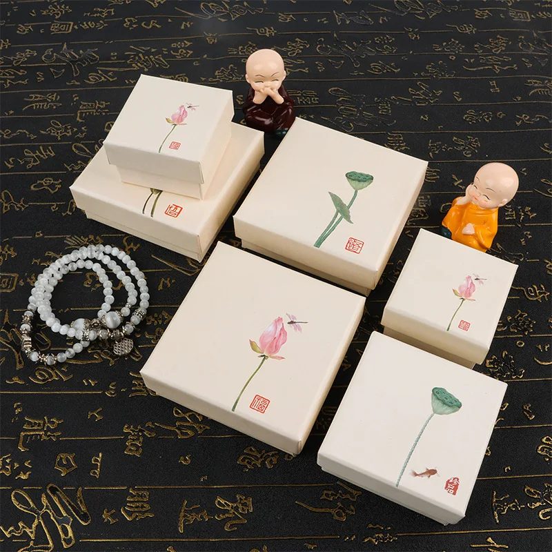Creative Newchineseluxury Gift Box Packaging Wedding Paper Jewelry Box