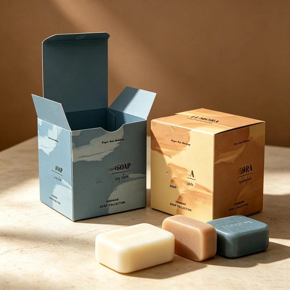 Moulding Personal Care Soap Box Molded Pulp Packaging
