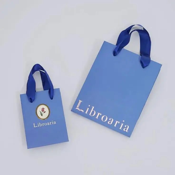Europe Shopping Clothing Bag Packaging Luxury Gift Paper Bags