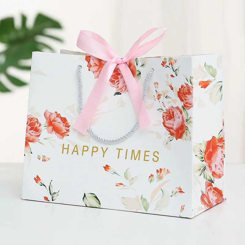 Mu Custom Logo Low Price Cardboard Paper Bag