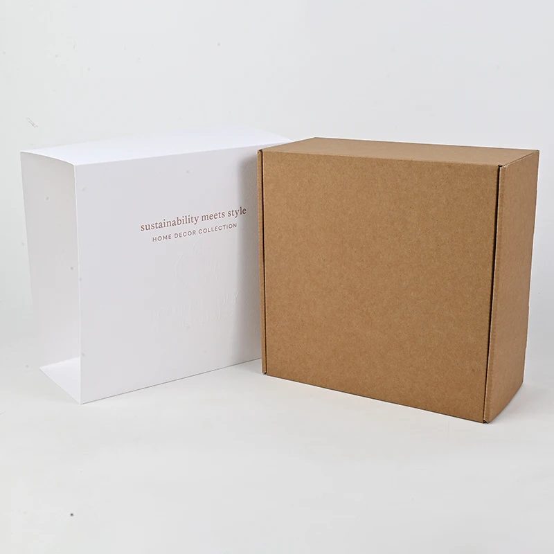Custom Corrugated Shoe Shipping Boxes Paper Packaging