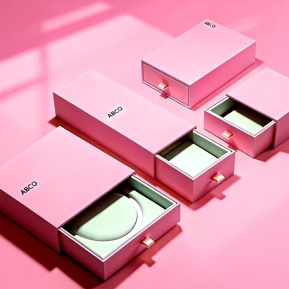 Custom Reusable Cardboard Paper Luxury Packaging Sliding Drawer Gift Box