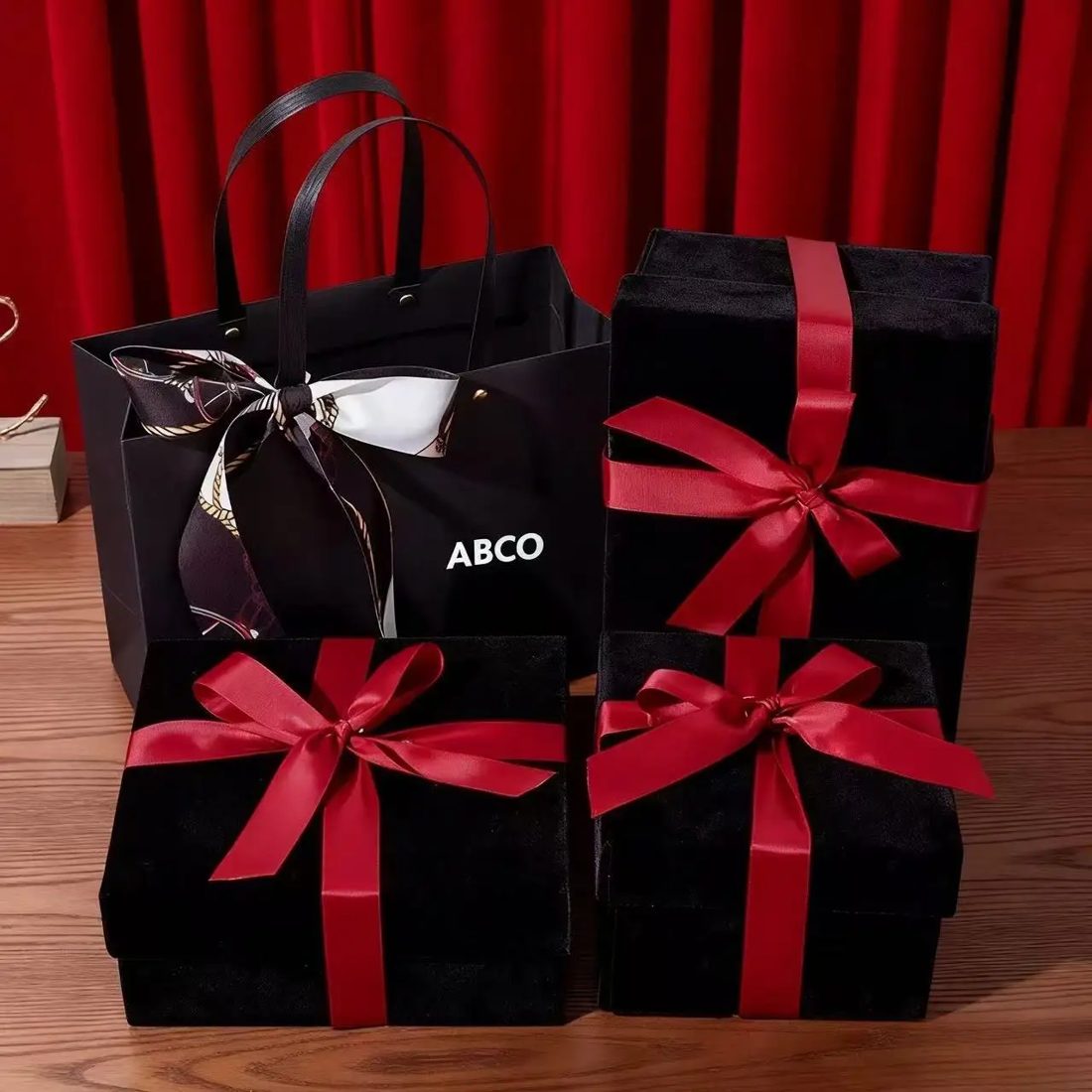 Customize Empty Rigid Paperboard Gift Box