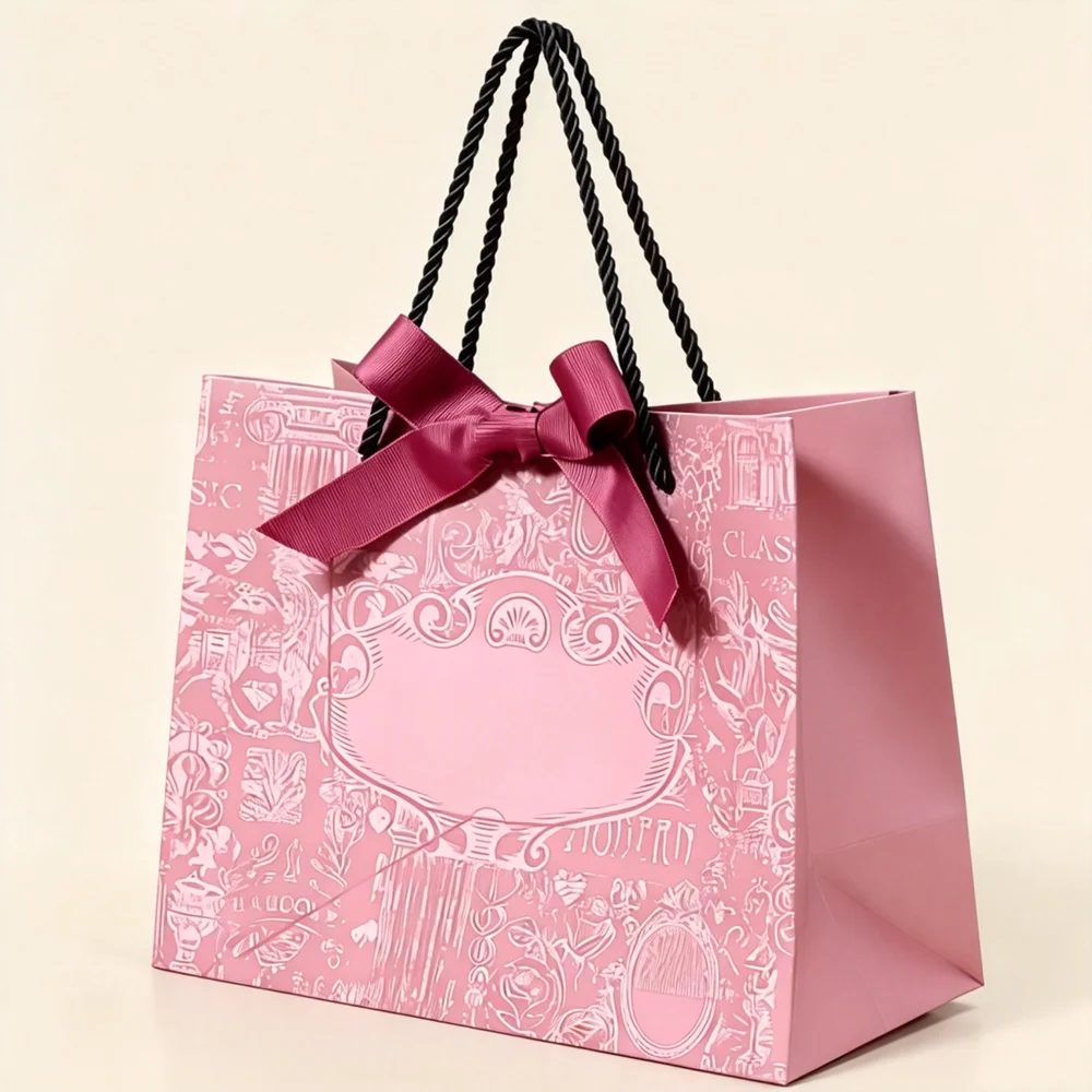 Luxury Custom Hot Stamping Paper Bag