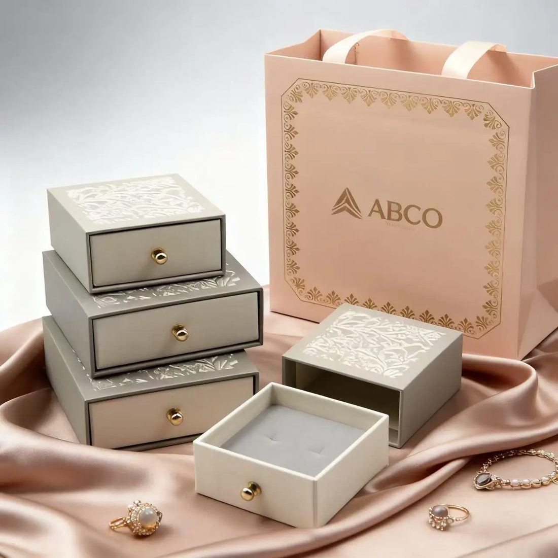 Luxury Paper Square Sliding Packaging Box