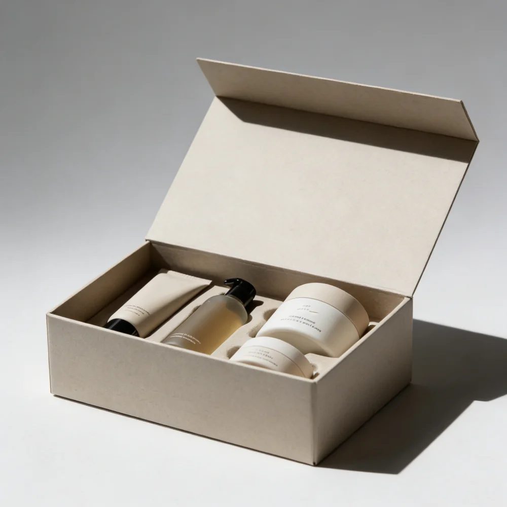 Custom Magnetic Ivory White Luxury High-end Pr Paper Box