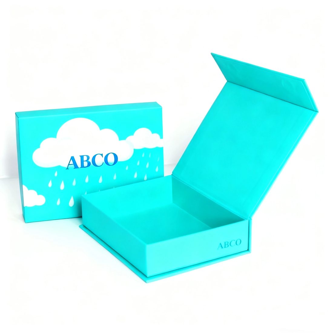 Custom Luxury Rigid Magnetic Folding Cardboard Gift Box