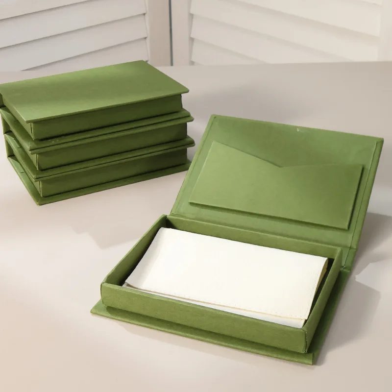 Custom Logo Book Paper Cardboard Jewelry Boxes