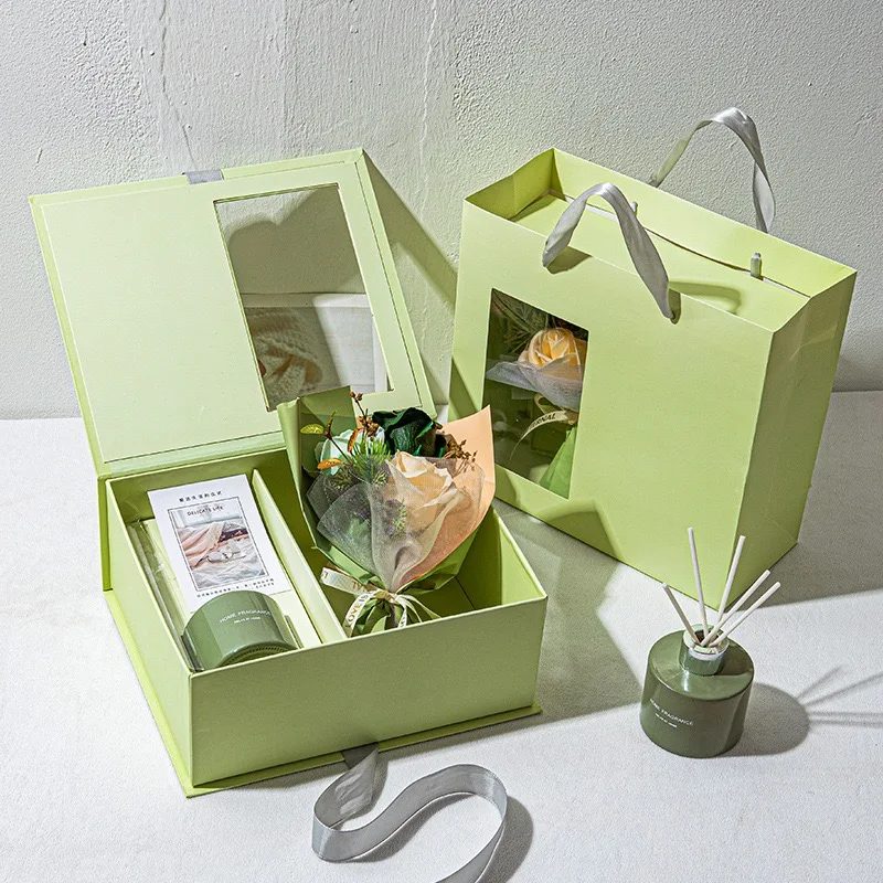 Custom Quality Recycled Materials Aromatherapy Flower Gift Perfume Small Gift