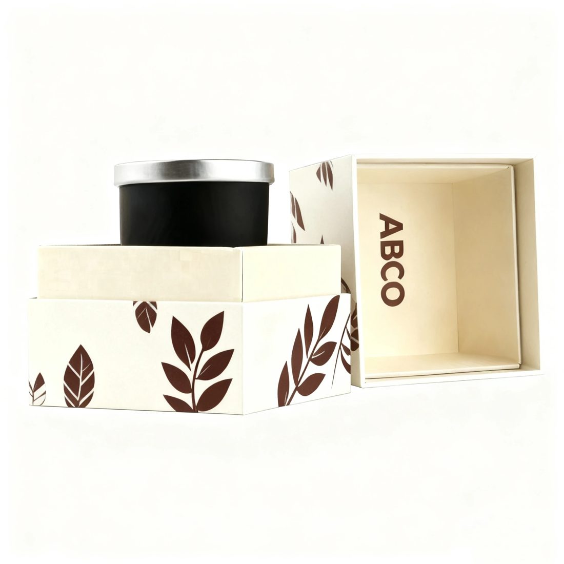 Custom Design Luxury Folding Lid And Base Cardboard Paper Gift