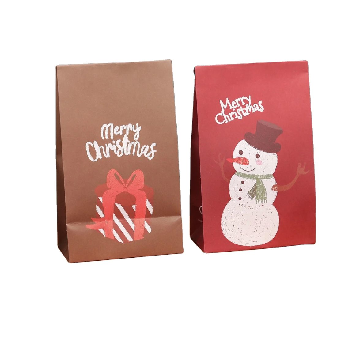 Custom Christmas Cartoon Paper Bag Box