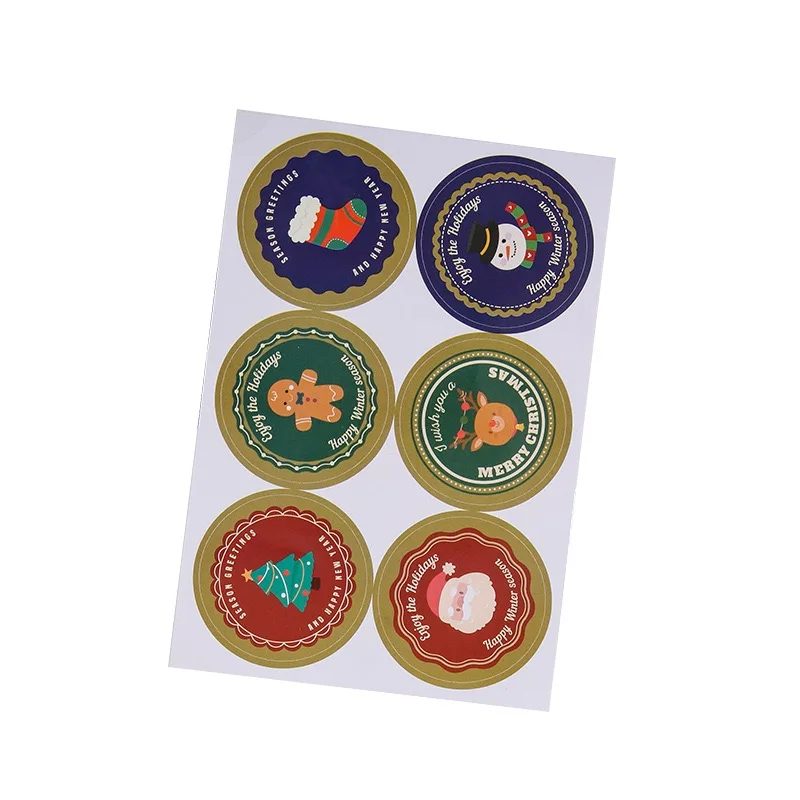 Custom Self-adhesive Paper And Vinyl Stickers Logo Sticker Waterproof Oil