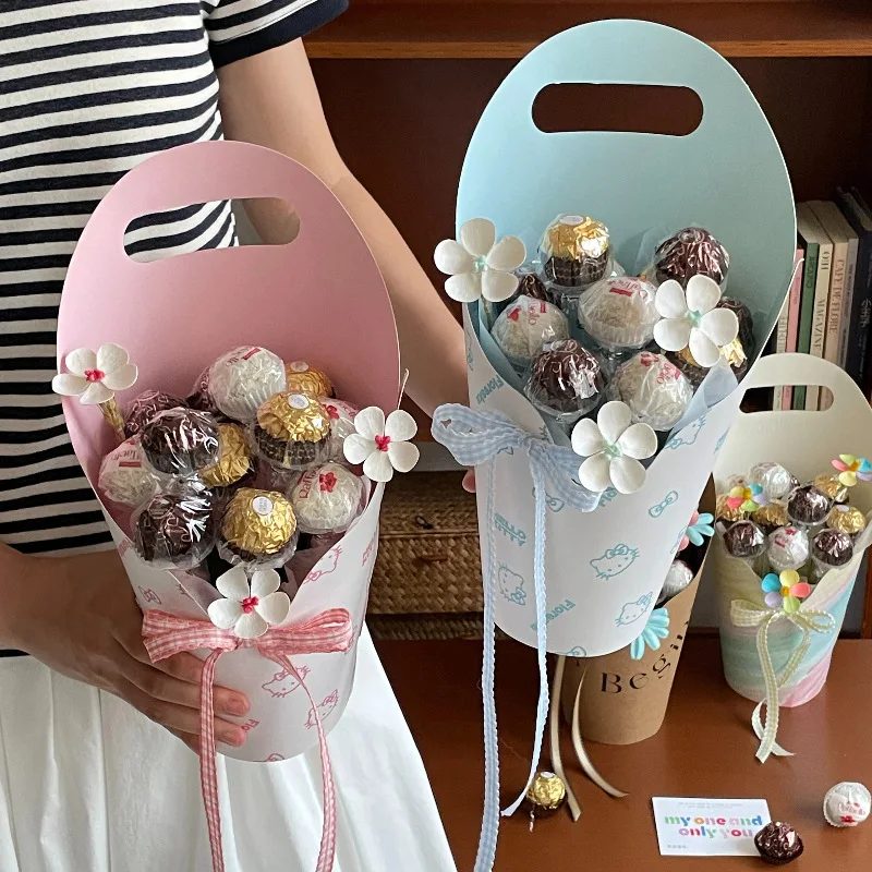 Handmade Self Erecting Flat Pack Floral Packaging Boxes