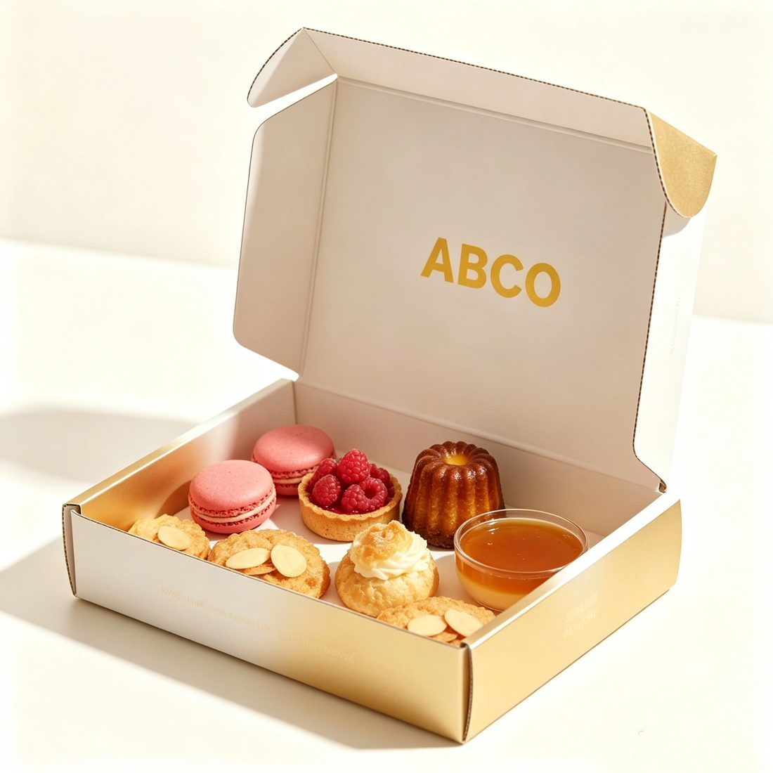 Custom Kraft Paper Self Erecting Boxes Rectangular Corrugated Packaging