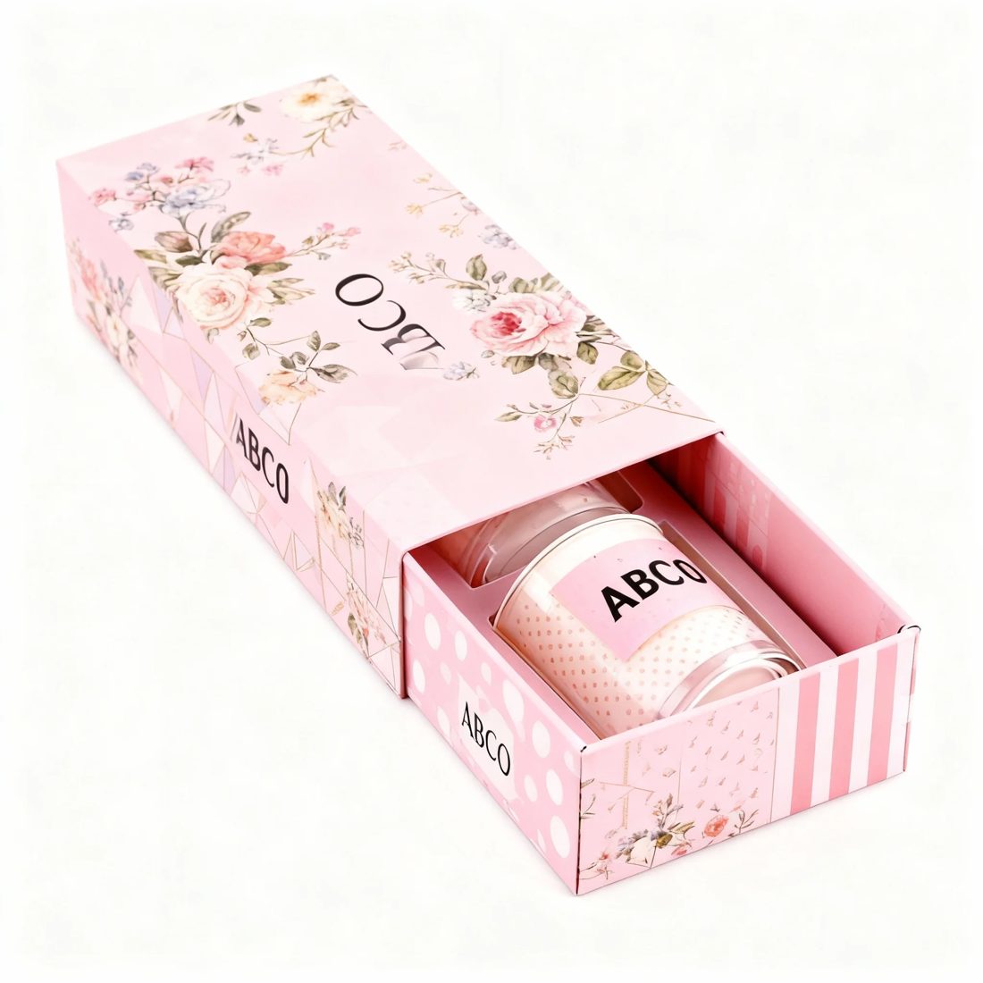 Custom Luxury Perfume Box Embossed Logo Foldable Gift Packaging