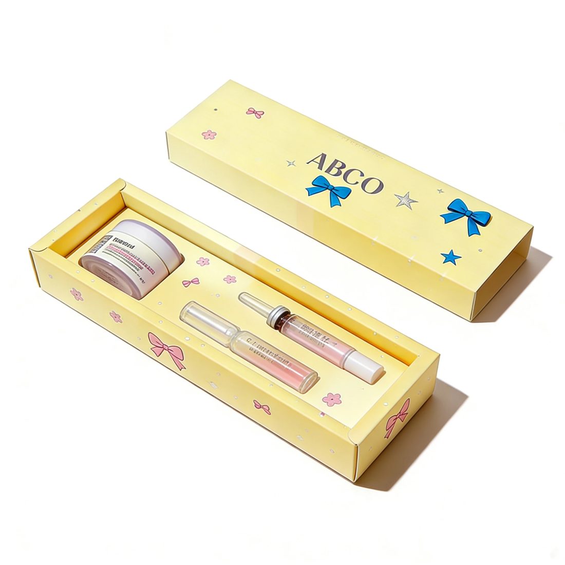 Custom Logo Kraft Paper Self Erecting Gift Boxes