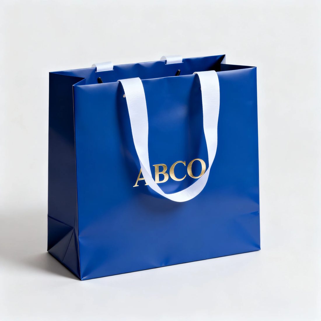 Luxury Custom Logo Shoe Boutique Packaging Gift Paper Shopping Bag