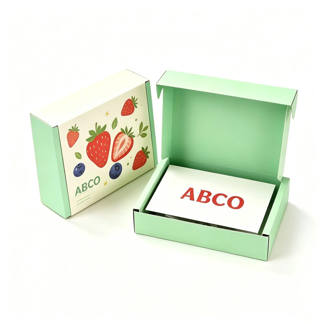 Gold Foil Corrugated Paperboard Carton Box
