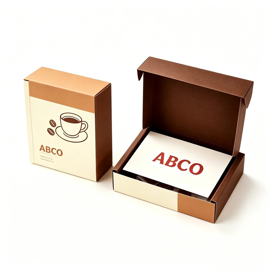 Custom Logo Printed Paper Self Erecting Carton Box 4c Packaging