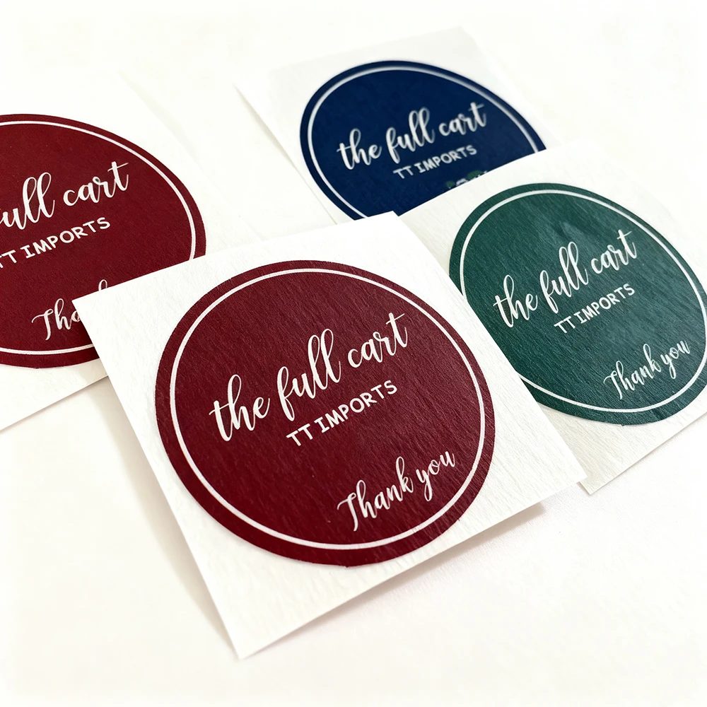 Certified Custom Self-adhesive Vinyl Stickers Logo Sticker Waterproof And Oil