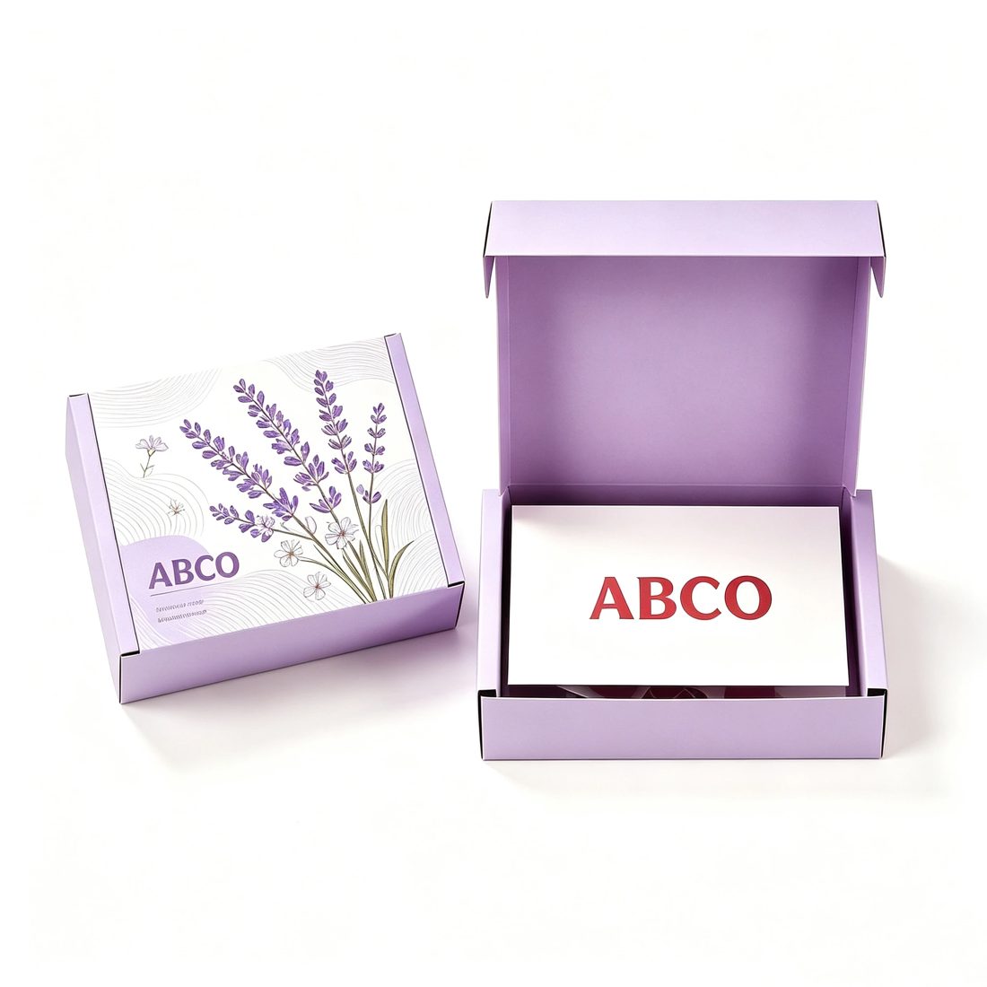 Custom Printed Paper Mailing Boxes Self Erecting Rectangular Packaging Cartons