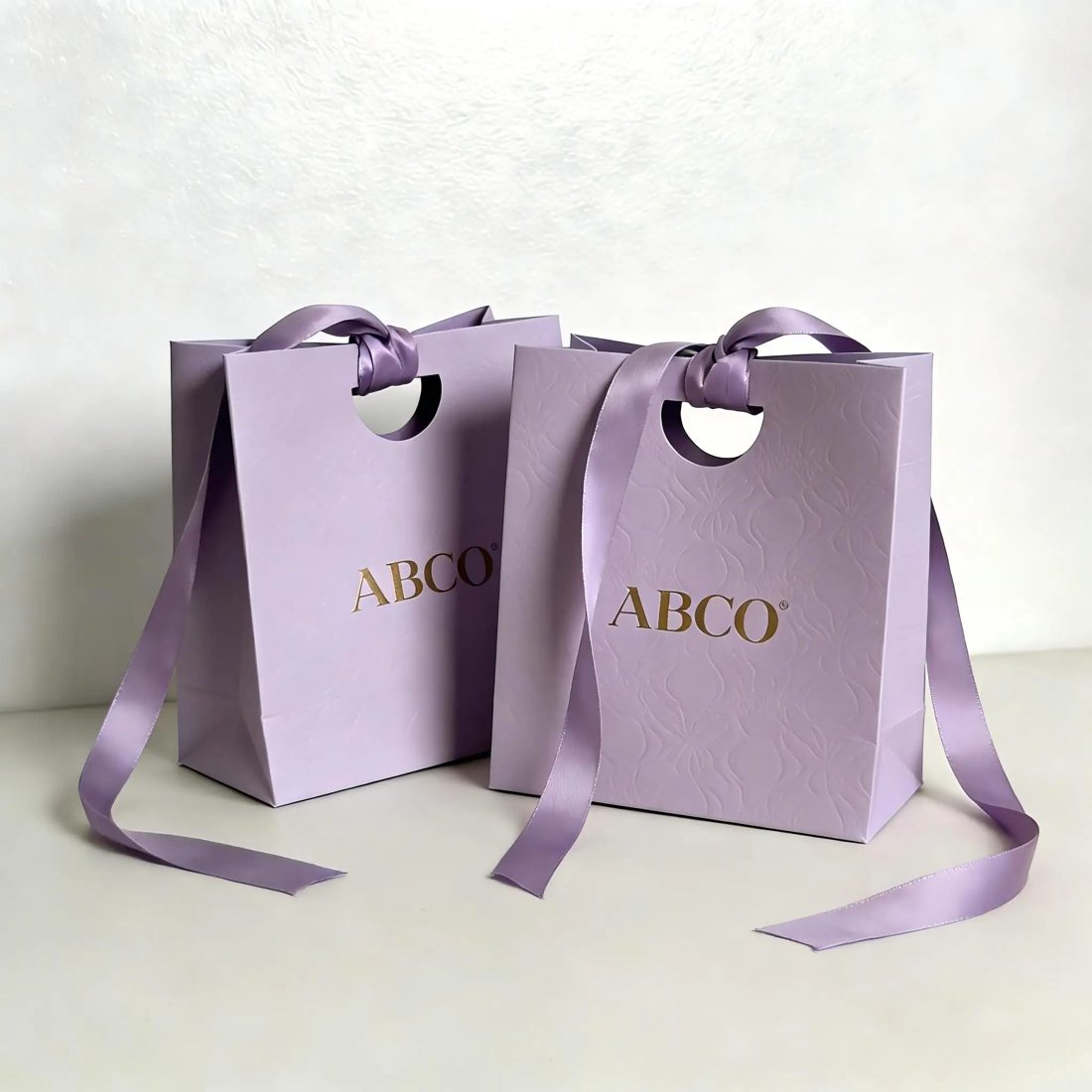 Custom Printed Logo Luxury Retail Boutique Paper Shopping Bag