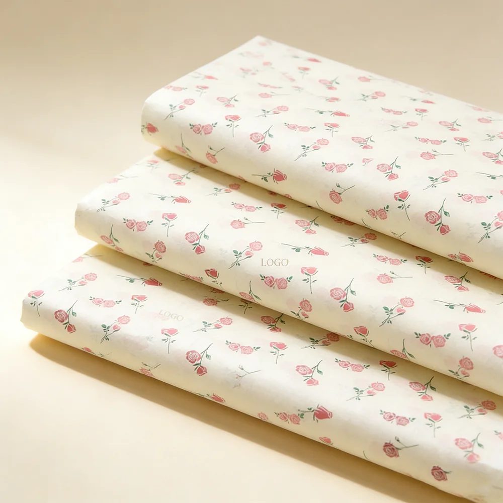 Low Price Flower Gift Wrapping Paper Roll Multi Color