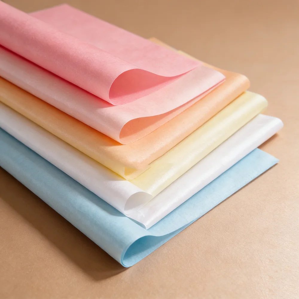 Custom Printed Logo Greaseproof Gift Wrapping Paper For Clothing Craft