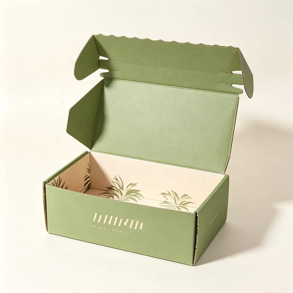 Luxury Corrugated Packaging White Shipping Boxes