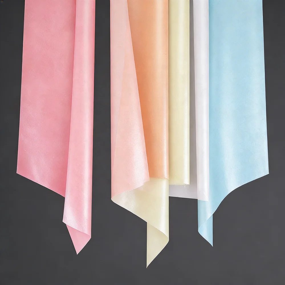 Premium Greaseproof Waterproof Wax Coated Tissue Paper For Wrapping Fresh