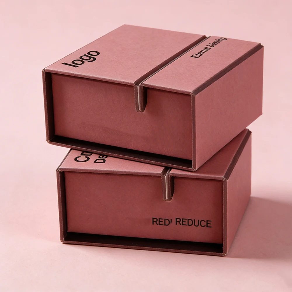 Custom Flip Top Magnetic Jewelry Box