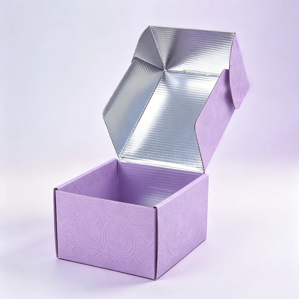 Custom White Color Printing Shipping Boxes Corrugated Carton
