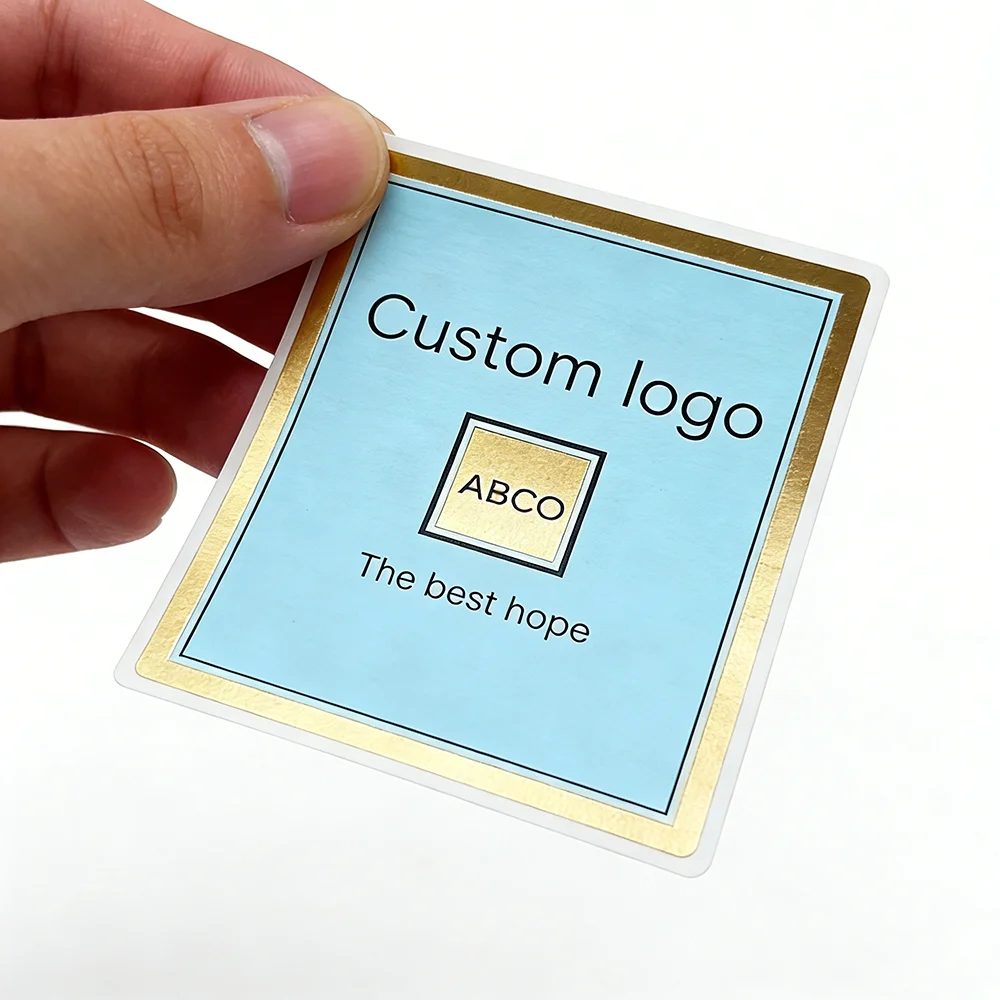 Custom Printed Waterproof Adhesive Candle Jar