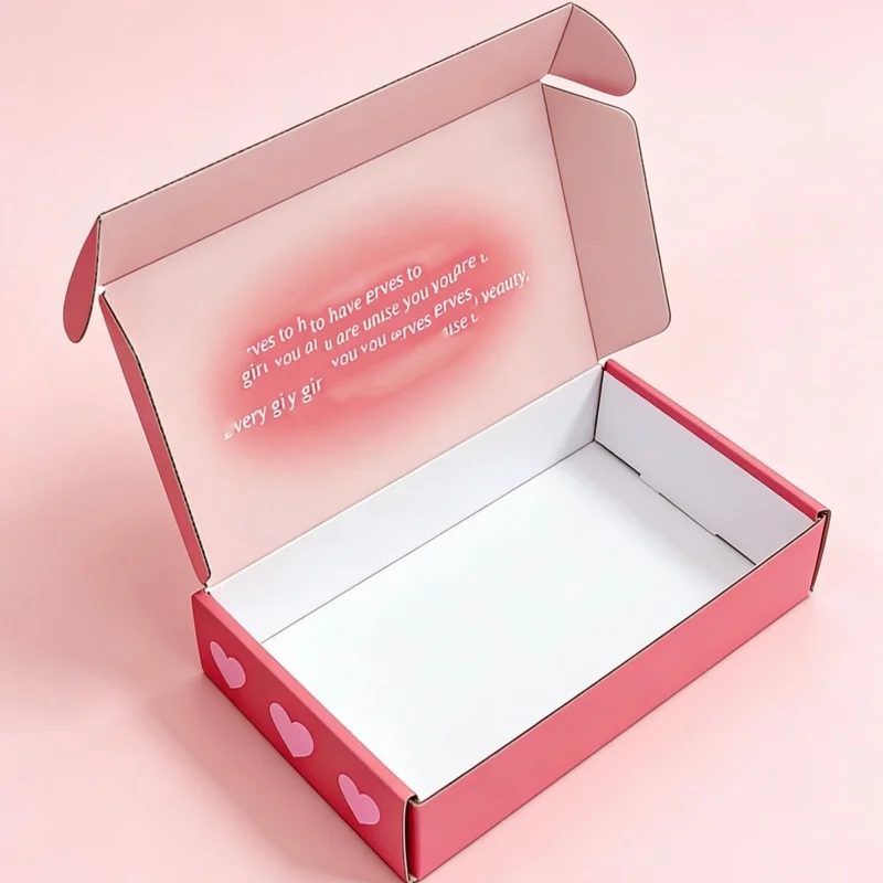 Custom Printed Rigid Corrugated Cardboard Packaging Box