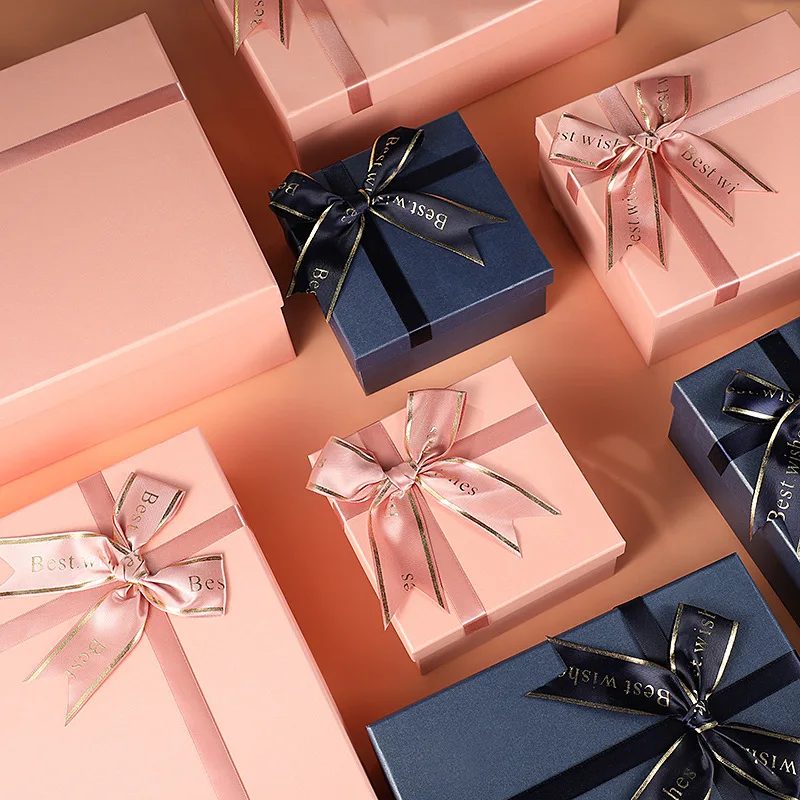 Bow Carton Lipstick Perfume Cosmetic Gift Packaging Box