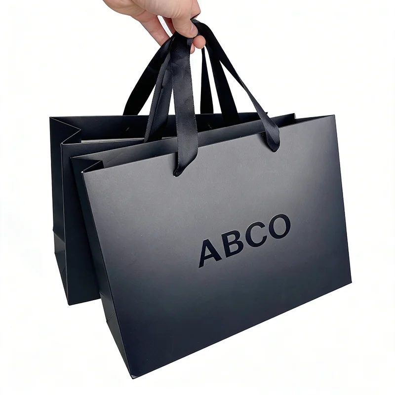 Luxury Black Paper Bags
