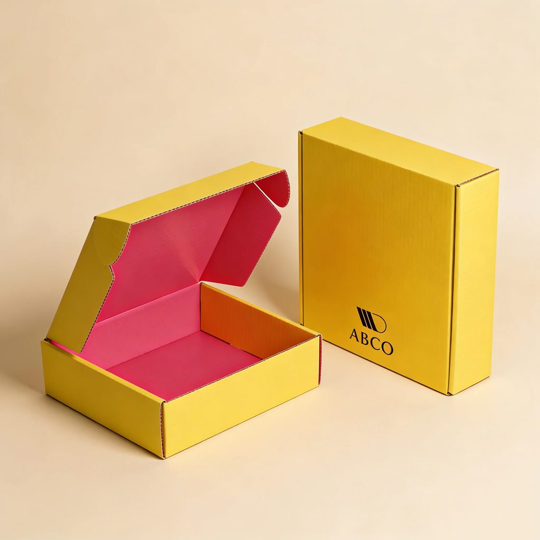 Custom Logo Matte Finish Small Business Mailer Paperboard Boxes