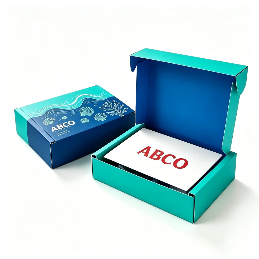 Custom Logo Printed Paper Mailer Boxes Rectangular Packaging