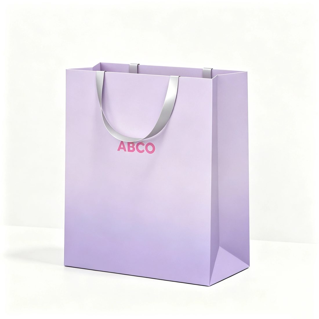 Abco Custom Luxury Metallic Paperboard Shopping Bag